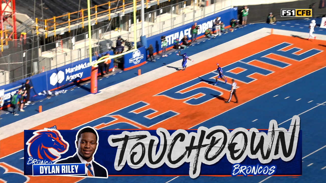 Boise State's Dylan Riley rushes 49-yard TD, extending lead over