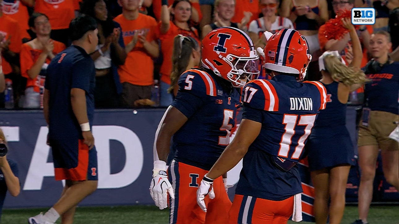 Ca'Lil Valentine bursts for 51-yard rushing TD, extending Illinois' lead over UAB