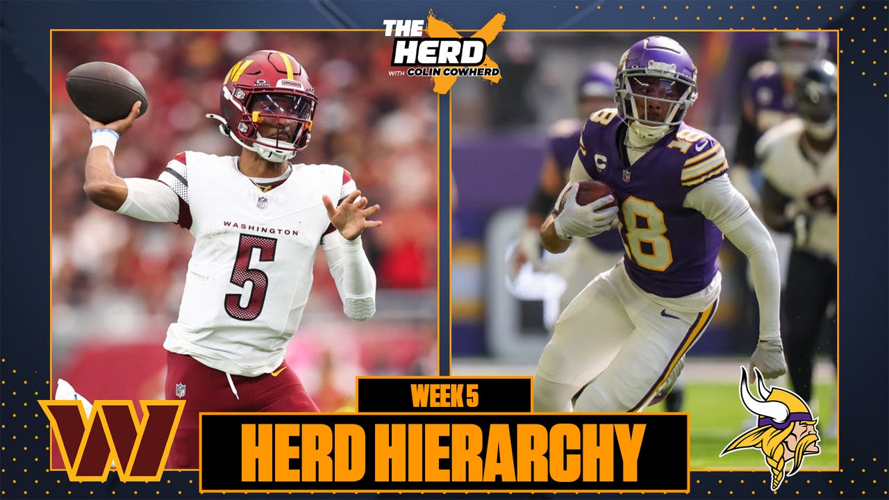 Herd Hierarchy: Vikings reach Top 3, Commanders leap into Colin's Top 10 of Week 5 | The Herd