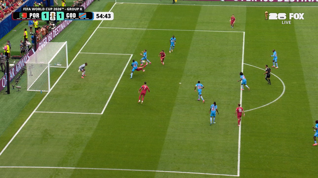 Portugal's João Cancelo has bicycle kick goal ruled out for offside | 2026 FIFA World Cup™