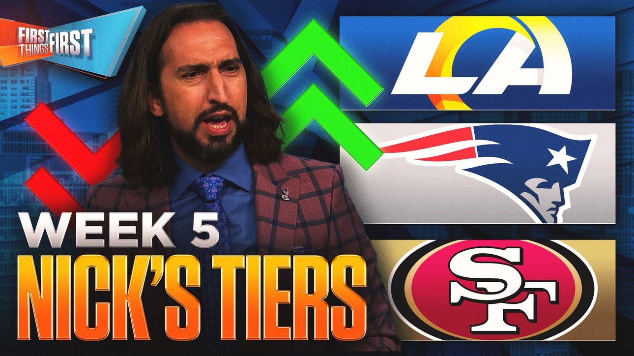 Rams ‘should be better’, 49ers vs. Seahawks, Texans facing elimination on Nick’s Week 5 Tiers | FTF