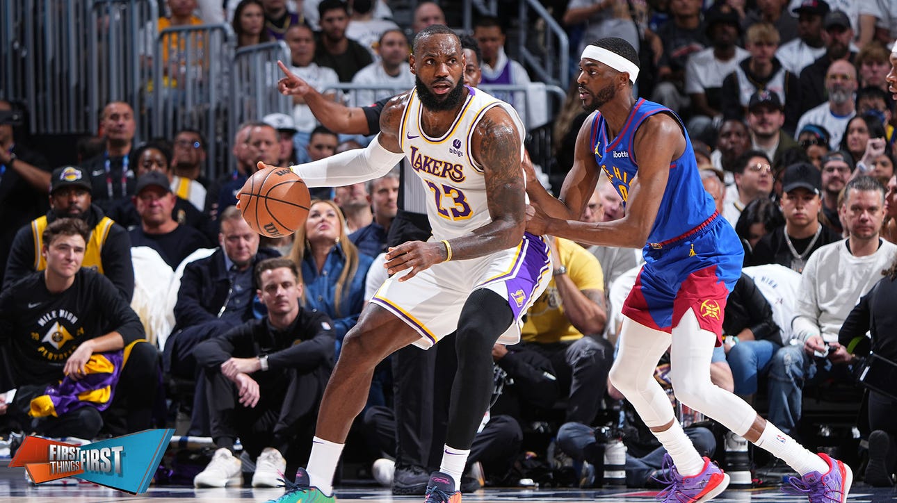 LeBron says Lakers ‘don’t have much room for error’ vs. Nuggets | First Things First