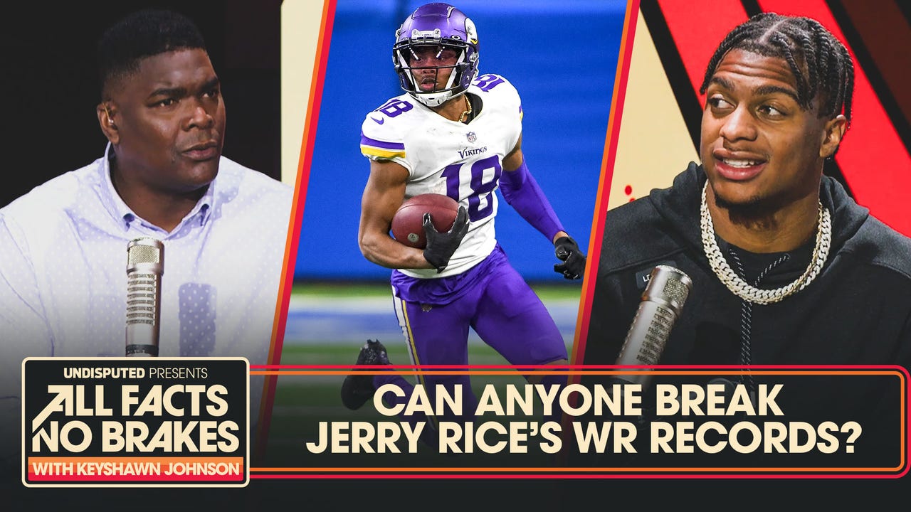 Brenden Rice eyes the biggest threat to father Jerry Rice’s WR records | All Facts No Brakes