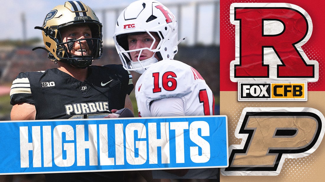 Rutgers Scarlet Knights vs. Purdue Boilermakers Highlights | FOX College Football