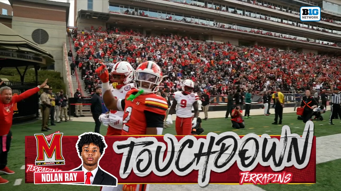 Nolan Ray's 28-yard TD run cuts Maryland's deficit vs. Nebraska