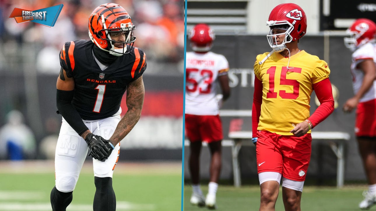 Ja'Marr Chase on Patrick Mahomes: 'Not saying his name' | First Things First