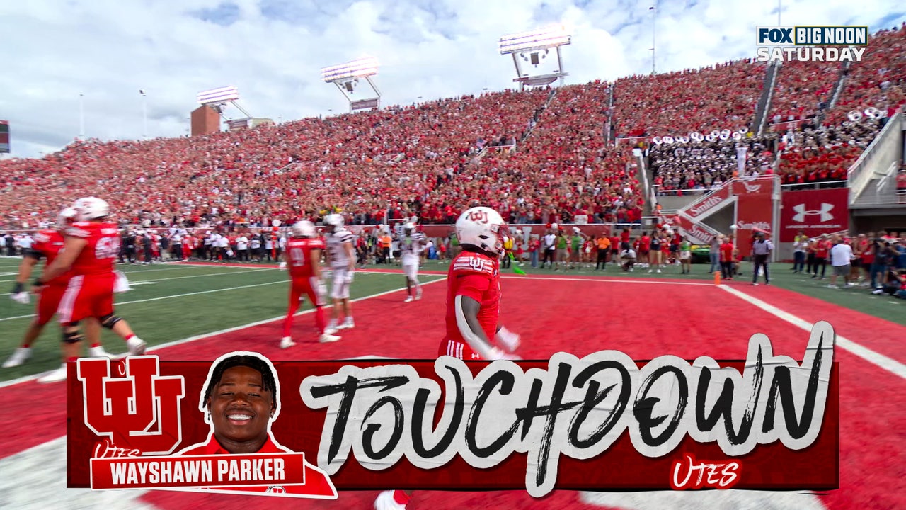 Wayshawn Parker runs for 5-yard TD to trim Utah's deficit vs. Texas Tech