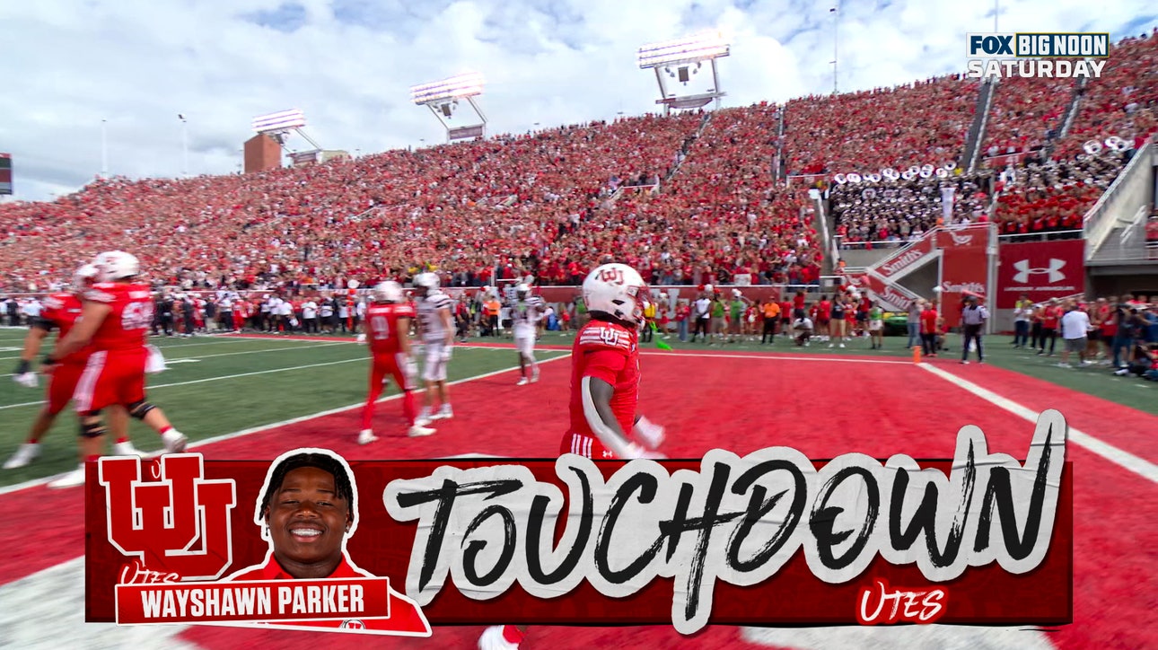 Wayshawn Parker runs for 5-yard TD to trim Utah's deficit vs. Texas Tech
