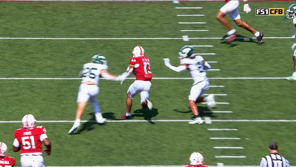 Anthony Colandrea & Mekhi Nelson connect for 51-yard TD, extending Nebraska's lead over Ohio