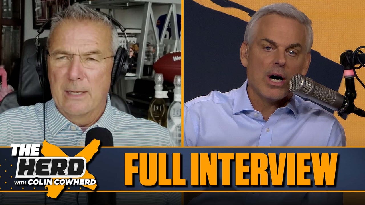 Urban Meyer on Arch Manning & Texas, Georgia, Ohio State vs Indiana | FULL INTERVIEW | The Herd