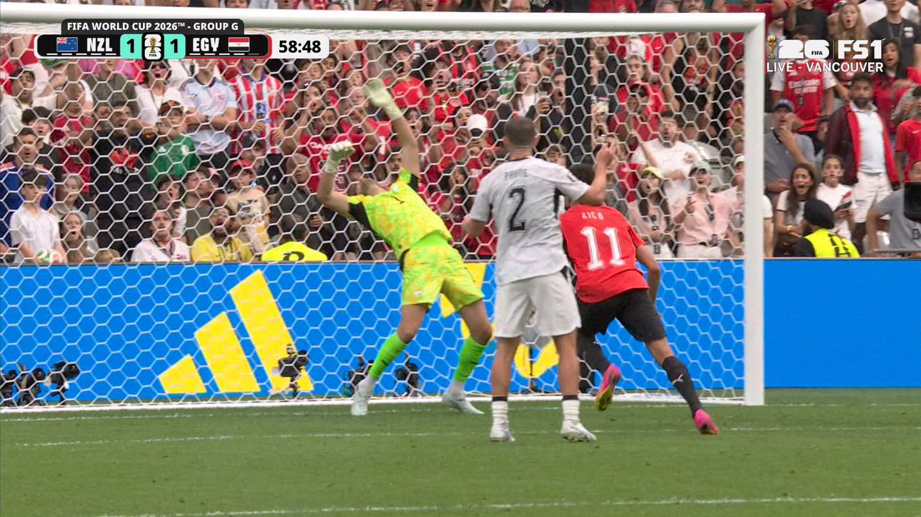 Egypt’s Mostafa Ziko nets header for equalizer vs New Zealand | 2026 FIFA World Cup™
