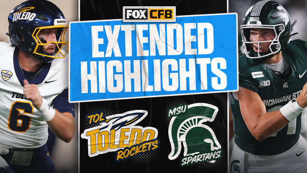 Toledo Rockets vs Michigan State Spartans Highlights 🏈 FOX College Football