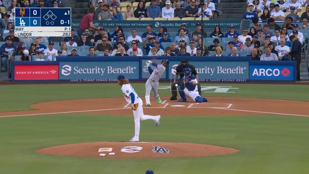 Mets' Francisco Lindor crushes a leadoff homer vs Dodgers