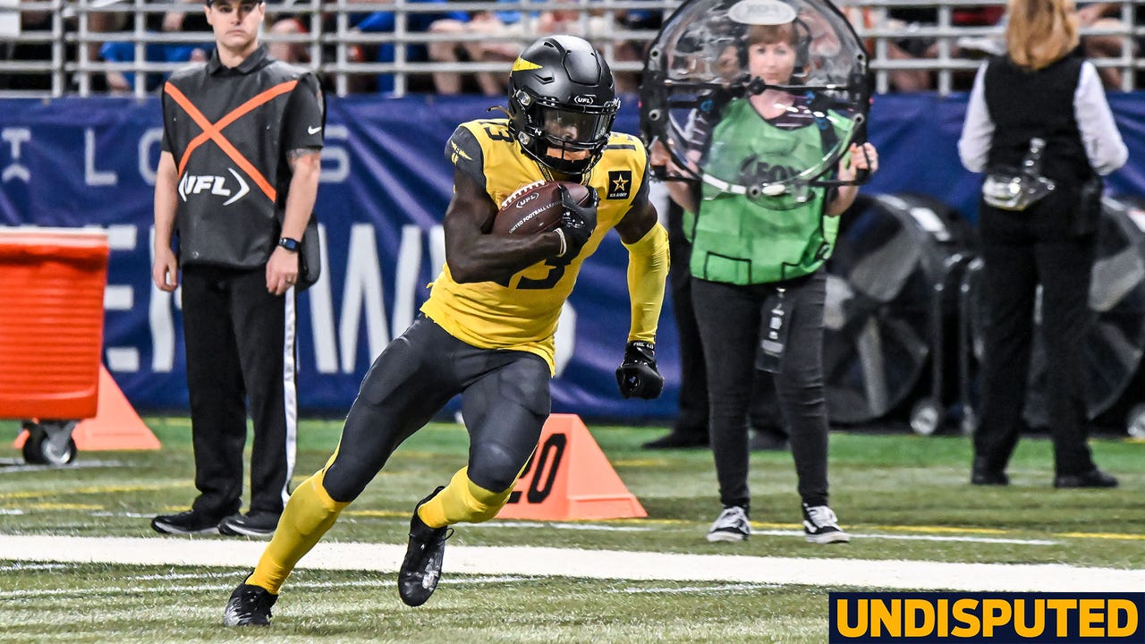 Jontre Kirklin’s TD vs. Battlehawks is the UFL Week 10 Play of the Week | Undisputed