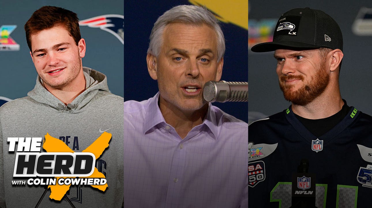 Drake Maye, Sam Darnold, Stefon Diggs and Jaxon Smith-Njigba highlight Colin's Top 10 players in Super Bowl LX | The Herd