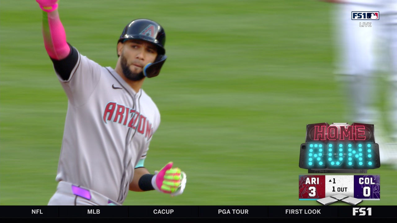 Lourdes Gurriel crushes three-run homer, giving Diamondbacks lead over Rockies