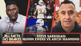 Steve Sarkisian, Texas HC names Quinn Ewers QB1 over Arch Manning | All Facts No Brakes