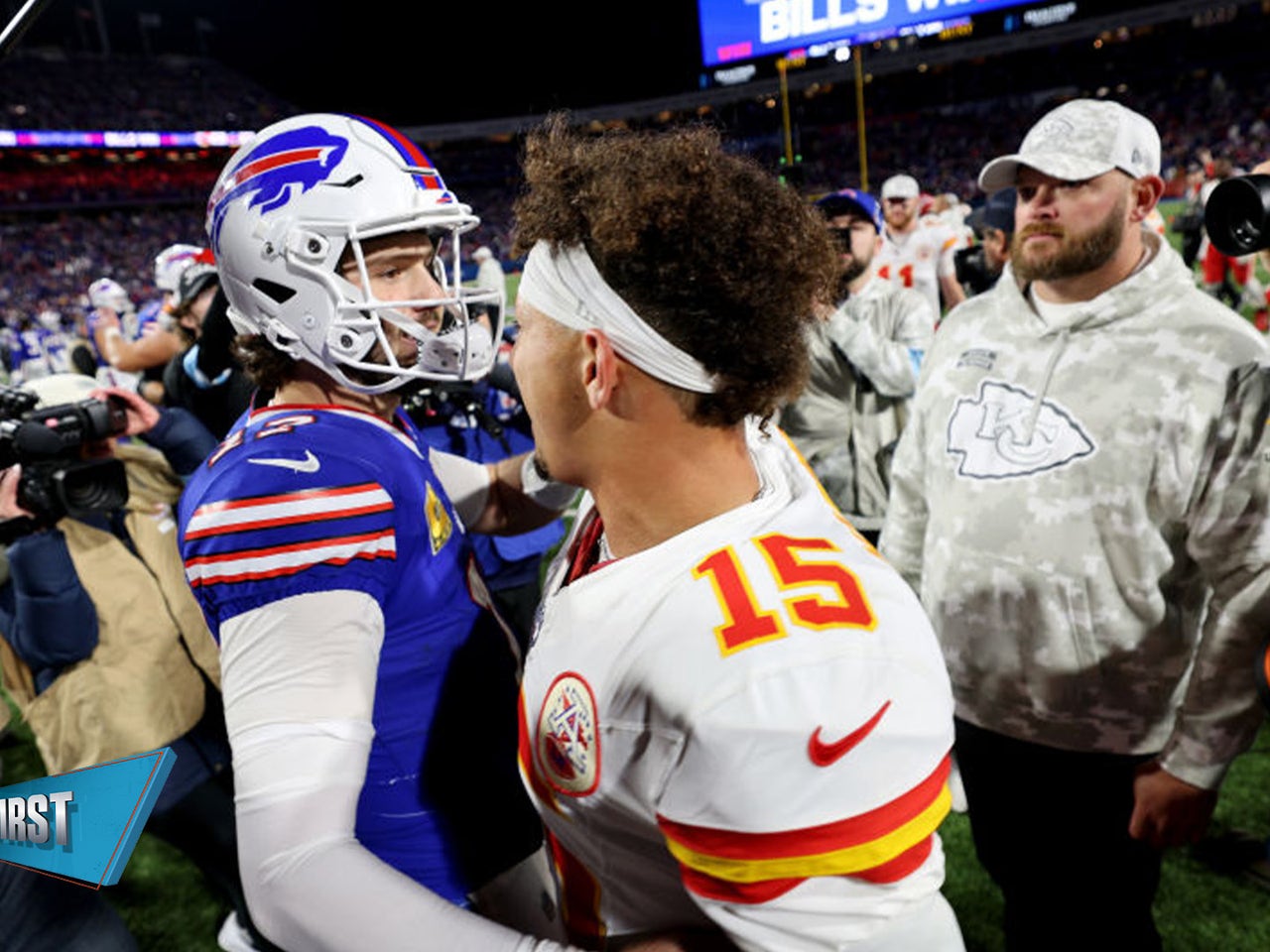 What Josh Allen has to do to dethrone Patrick on Mahomes Mountain | First  Things First