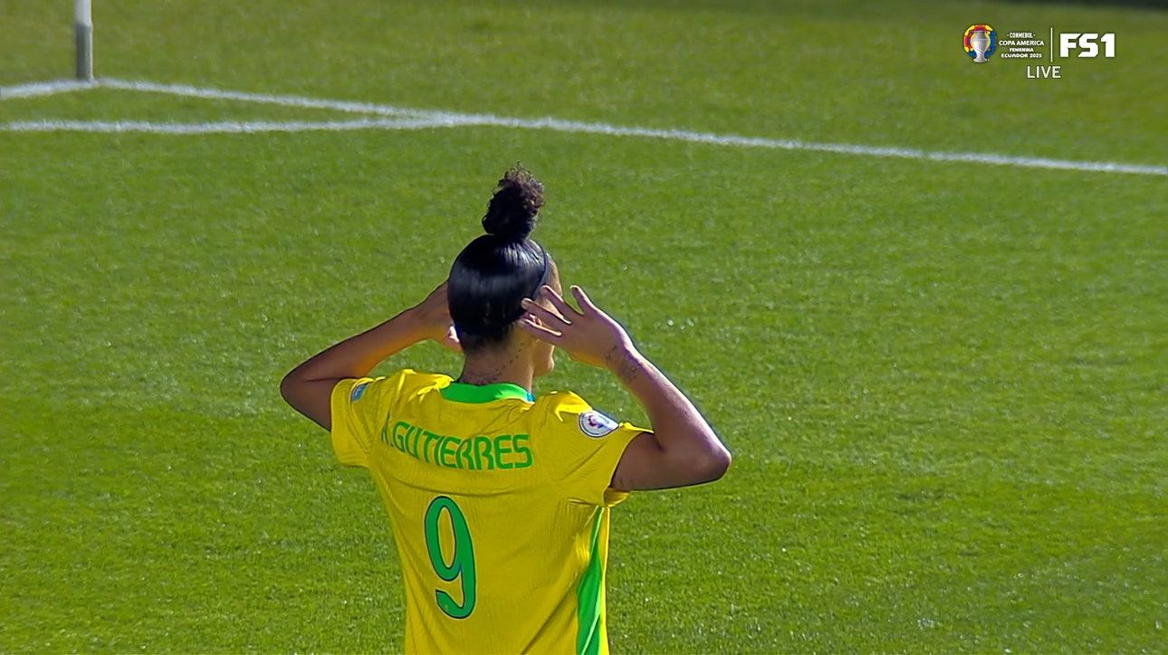 Amanda Gutierres extends Brazil's lead to 3-0 in 60' over Paraguay