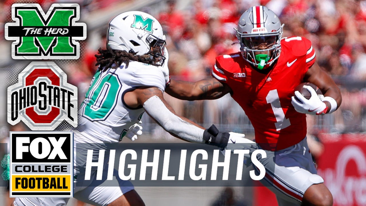 Marshall Thundering Herd vs. No. 3 Ohio State Buckeyes | FOX College Football