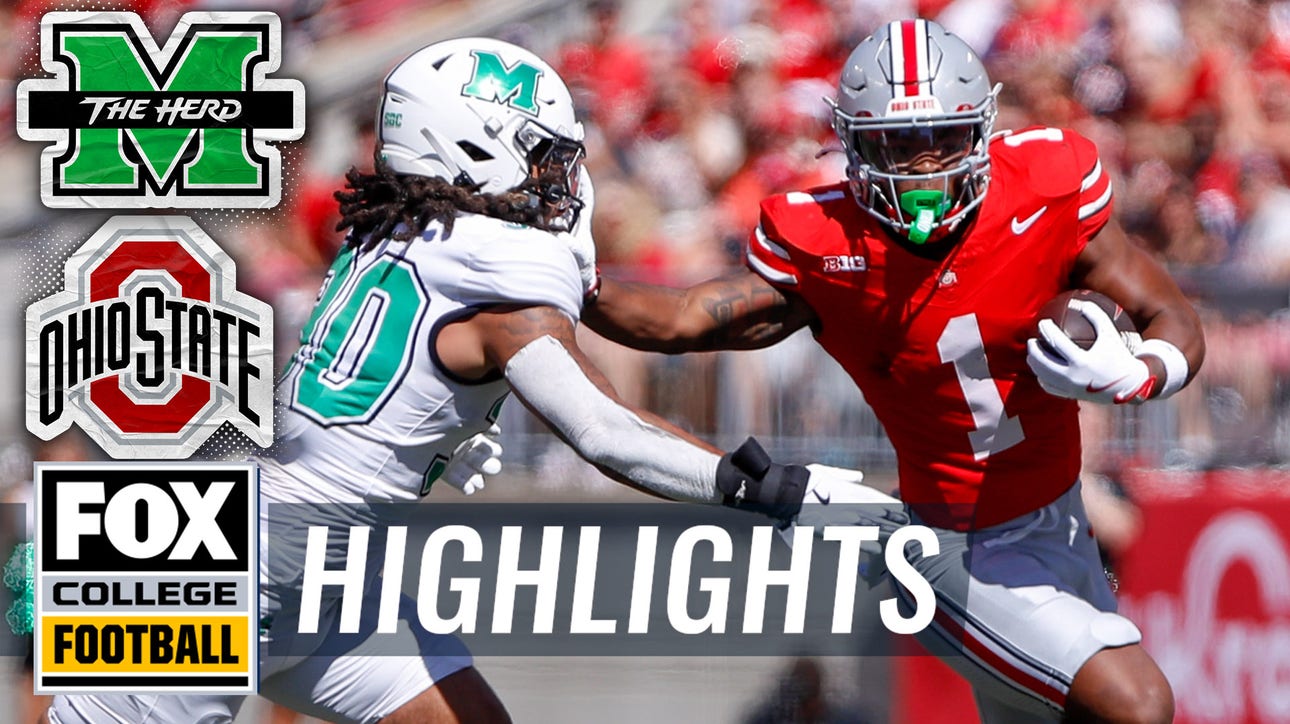 Marshall Thundering Herd vs. No. 3 Ohio State Buckeyes | FOX College Football