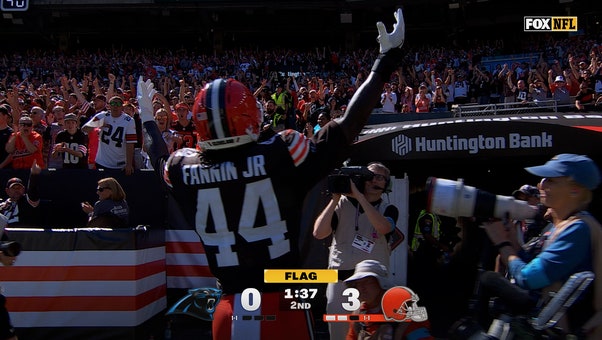 Deshaun Watson finds Harold Fannin Jr. for 5-yard TD, giving Browns lead over Panthers | NFL Highlights
