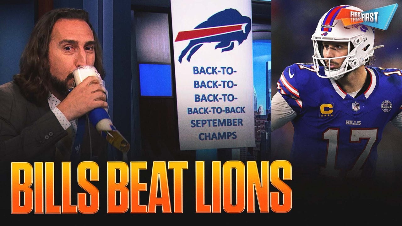 Bills ‘NOT the best team in the NFL’ despite beating Lions, Is Josh Allen the QB to beat? | FTF