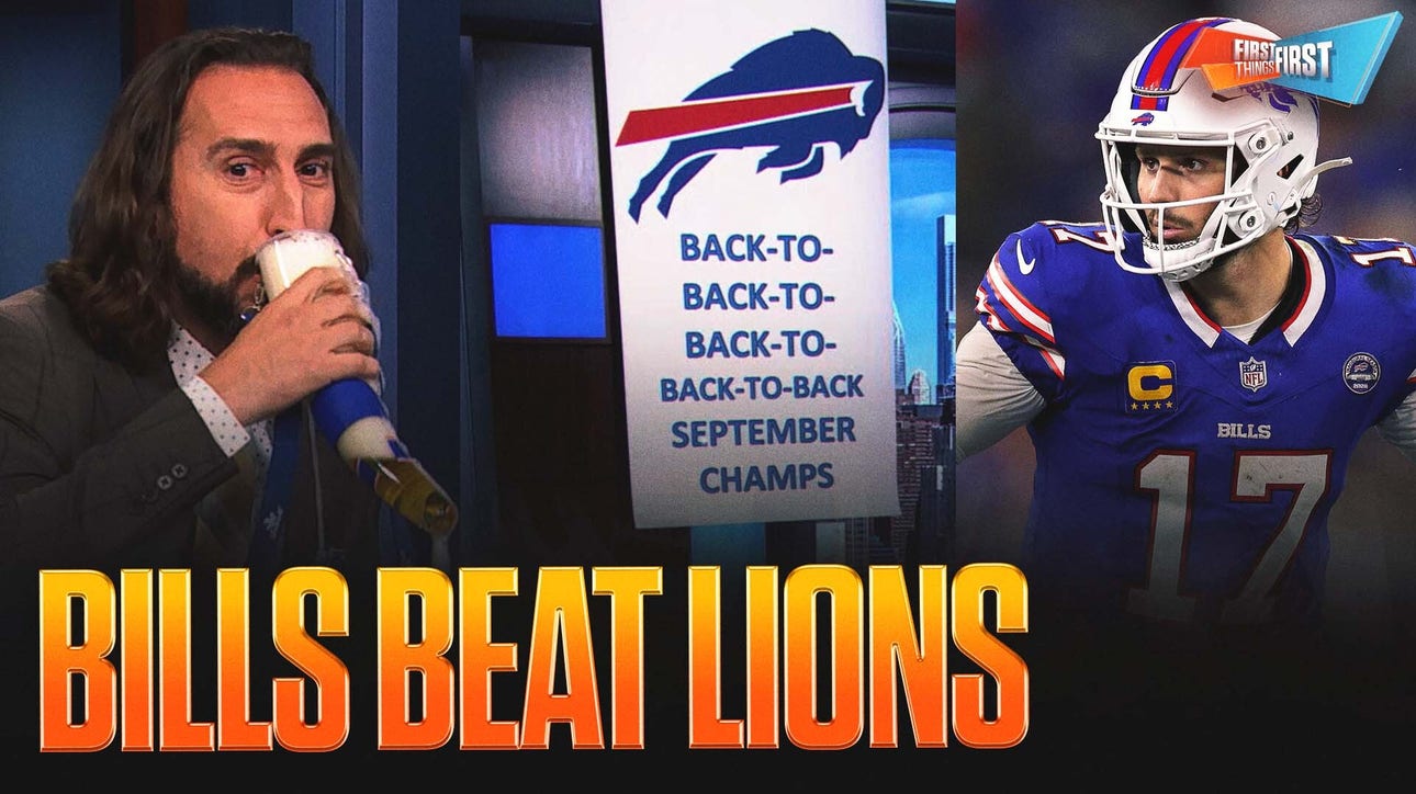 Bills ‘NOT the best team in the NFL’ despite beating Lions, Is Josh Allen the QB to beat? | FTF