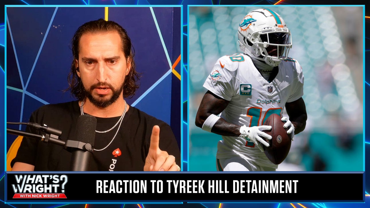 Nick reacts to the bodycam footage of Tyreek Hill's detainment | What's Wright?