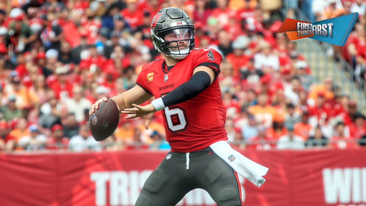 Baker Mayfield Climbs Up Mahomes Mountain In Week 18 First Things Baker Mayfield Climbs Up Mahomes Mountain In Week 18 First Things