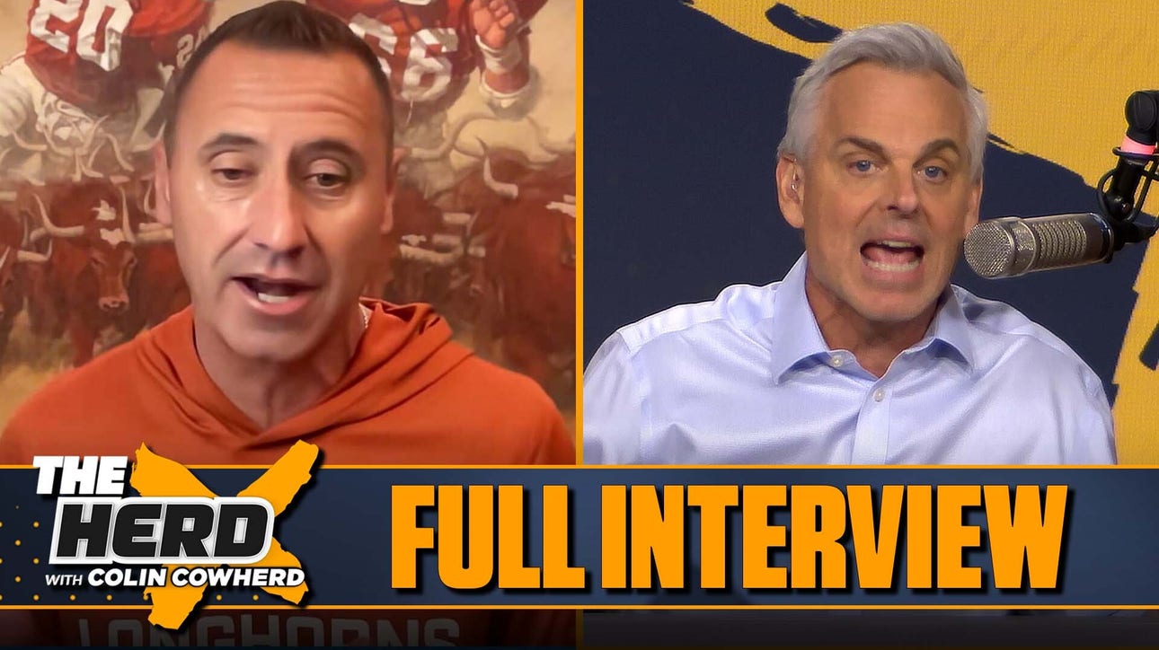 Steve Sarkisian says Texas should UNEQUIVOCALLY be in the playoffs | FULL INTERVIEW | The Herd