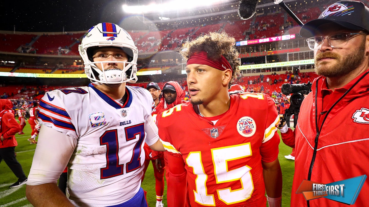 Josh Allen calls Patrick Mahomes: “one of the best QBs” ahead of Bills vs. Chiefs | First Things First