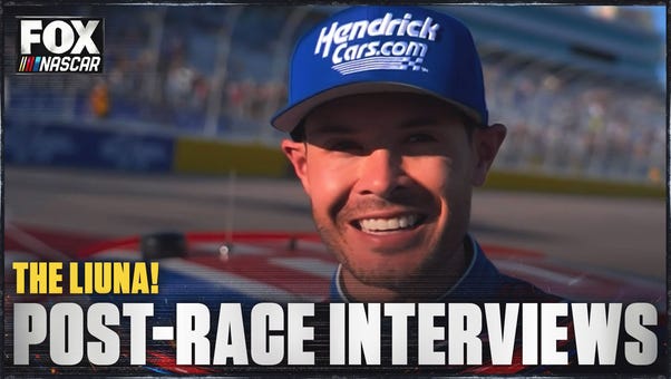Kyle Larson, Chase Briscoe and more Post-Race Interviews after The Liuna! 🎤 NASCAR on FOX