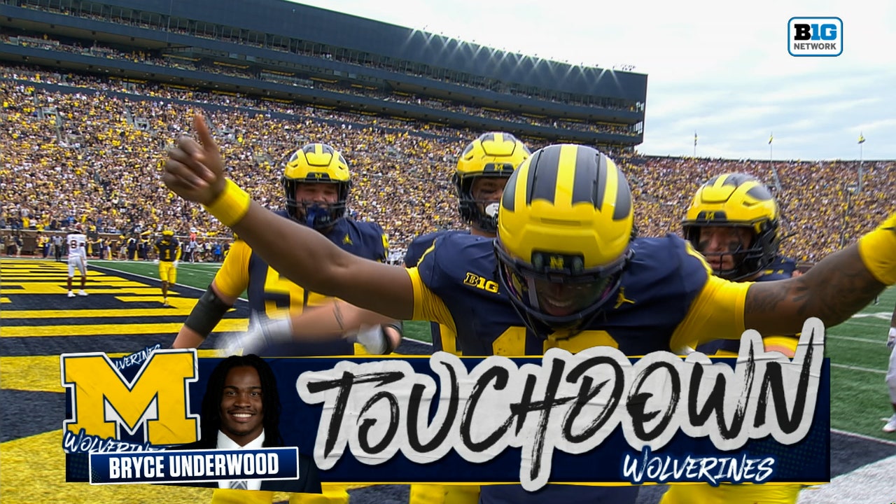 Bryce Underwood scrambles for 20-yard TD, extending Michigan's lead over Central Michigan