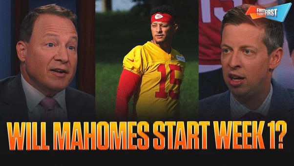 Mahomes cleared to participate in training camp, Should Mendoza start Week 1 for the Raiders? | FTF