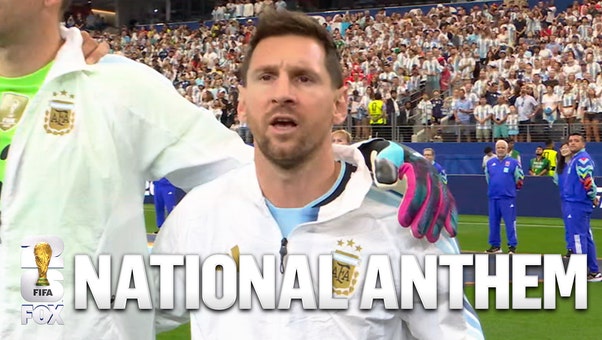 Argentina's National Anthem Before Match vs Austria