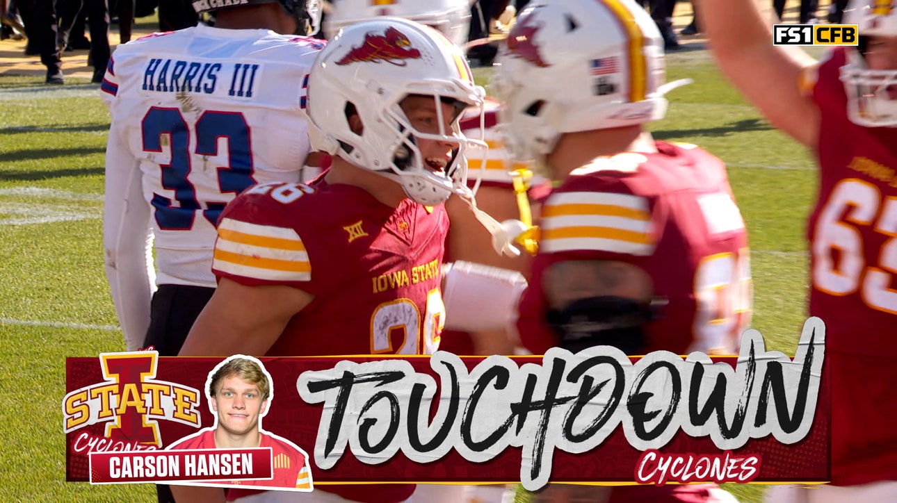 Carson Hansen punches in four-yard TD, extending Iowa State's lead over Kansas
