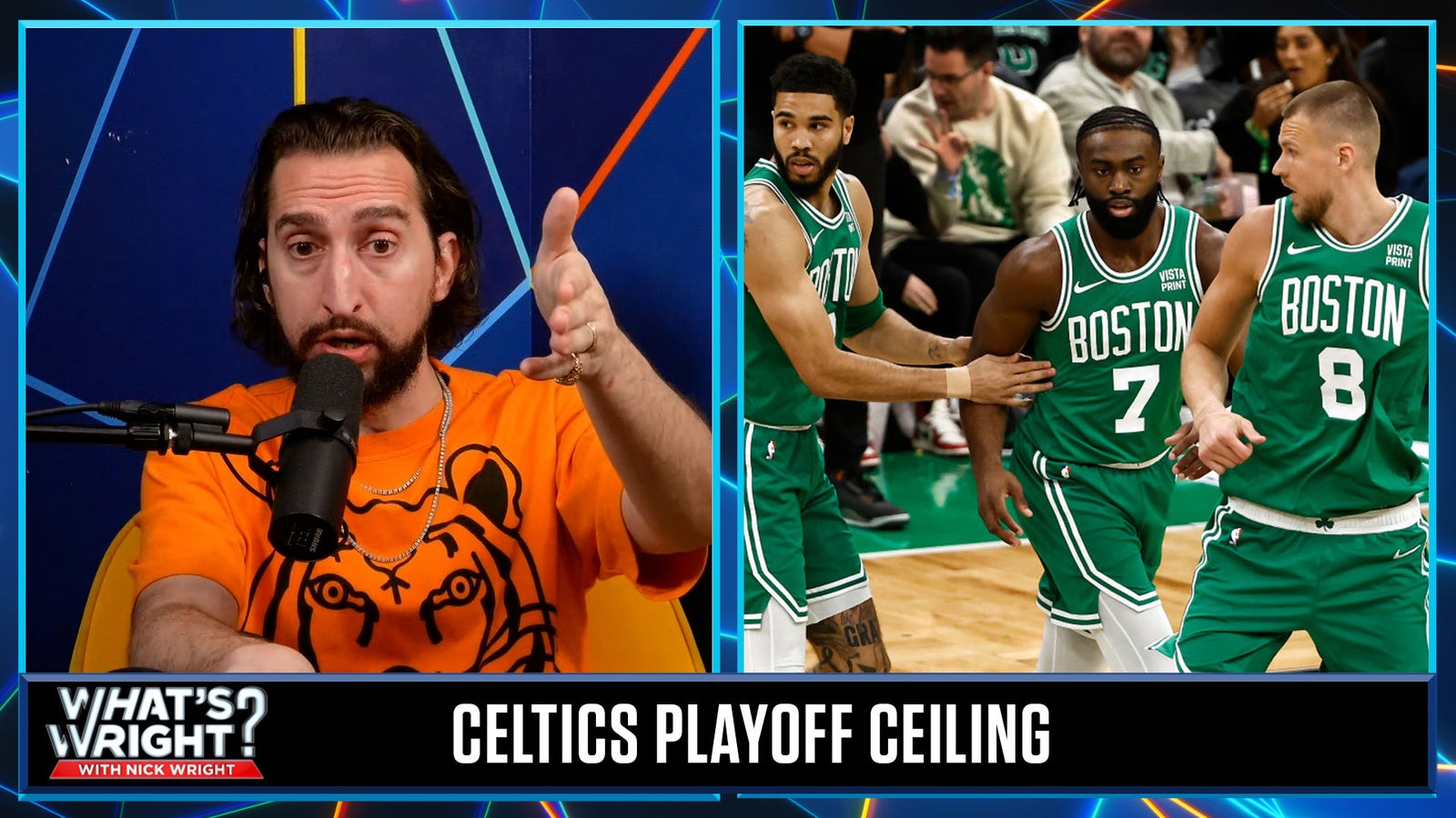 Nick is not concerned with the Celtics despite Kristaps Porziņģis' injury