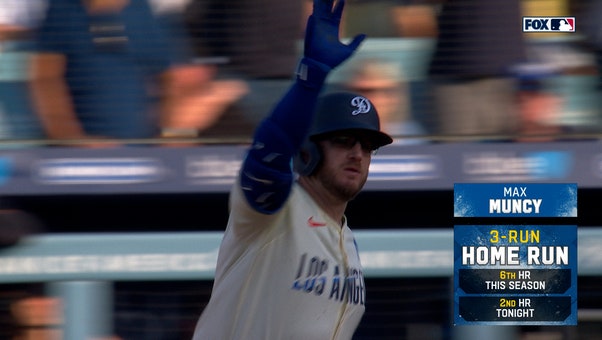 Max Muncy crushes second home run of game, extending Dodgers' lead over Yankees