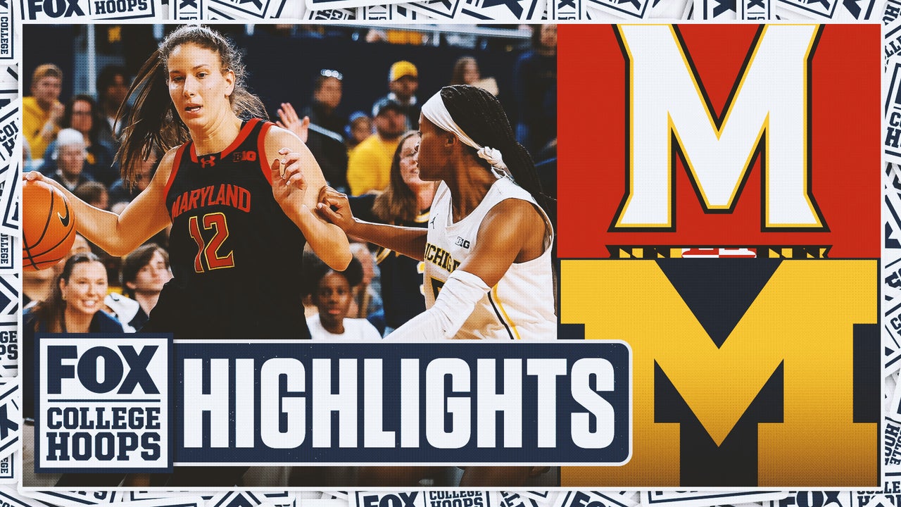 No. 14 Maryland Terrapins vs. No. 8 Michigan Wolverines Highlights 🏀 FOX College Hoops