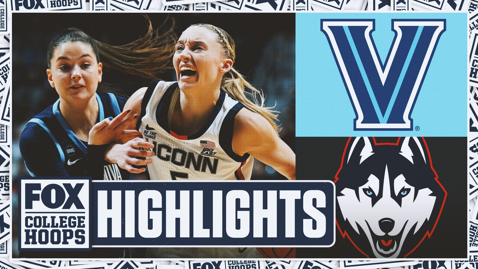 Villanova vs. UConn Big East Tournament Sorotan | Fox College Hoops