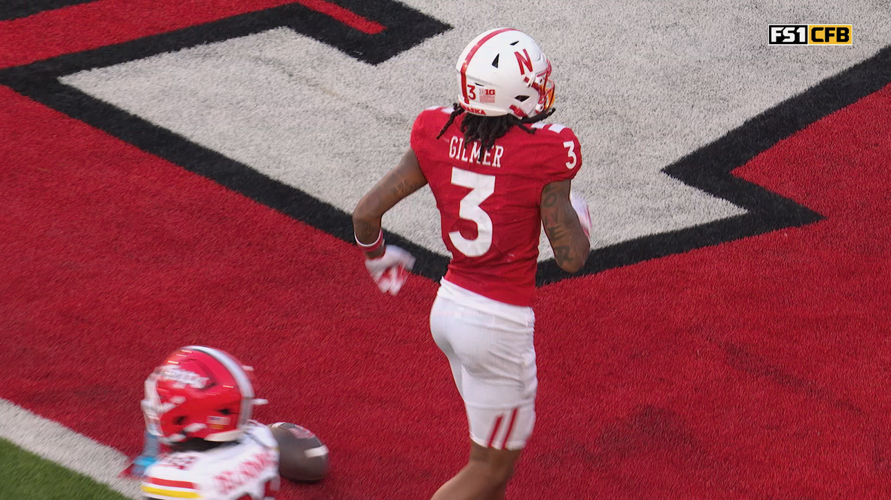 Nebraska's Anthony Colandrea connects with Kwazi Gilmer for two touchdowns in fourth quarter vs Maryland