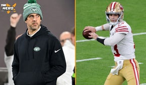 The 'conspiracy theory' around Aaron Rodgers-Jets vs. 49ers opening up MNF | The Herd