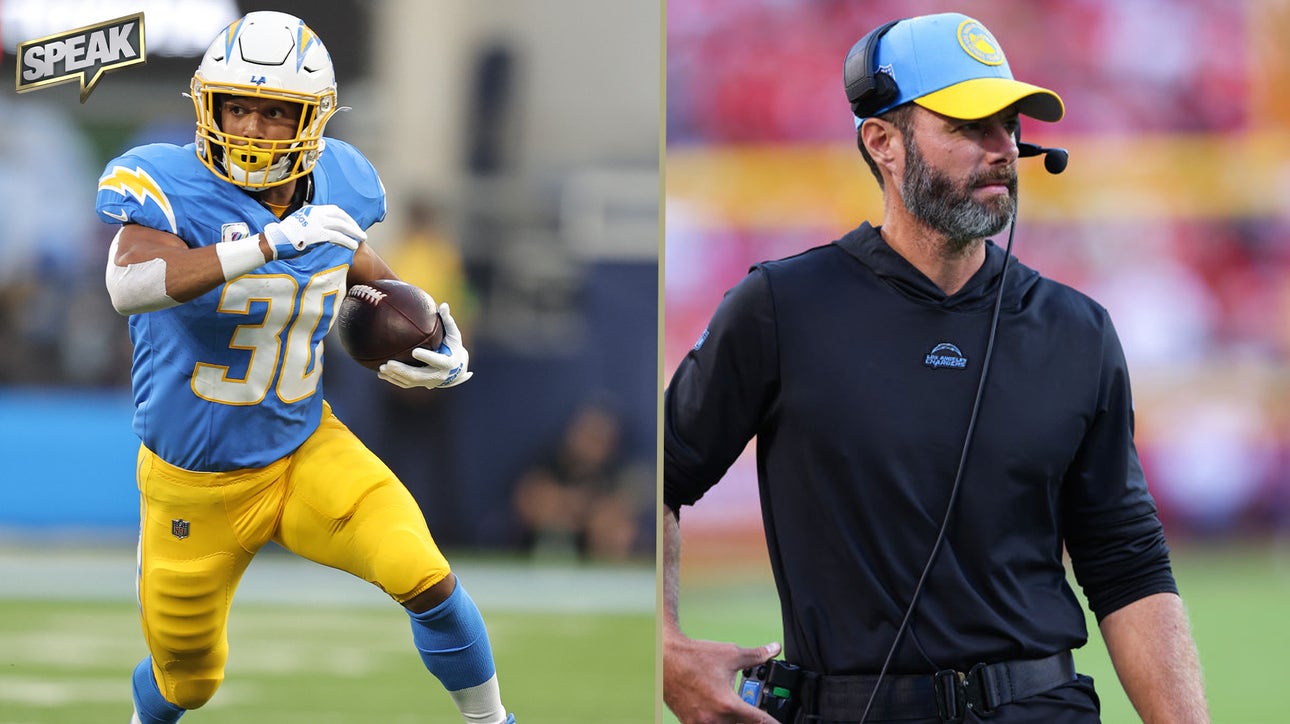Austin Ekeler on Chargers faith in Brandon Staley: 'I don't have an opinion about that' l Speak