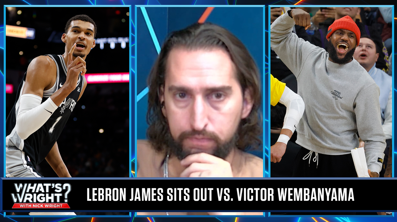 LeBron avoids the much anticipated Wemby face off | What's Wright?