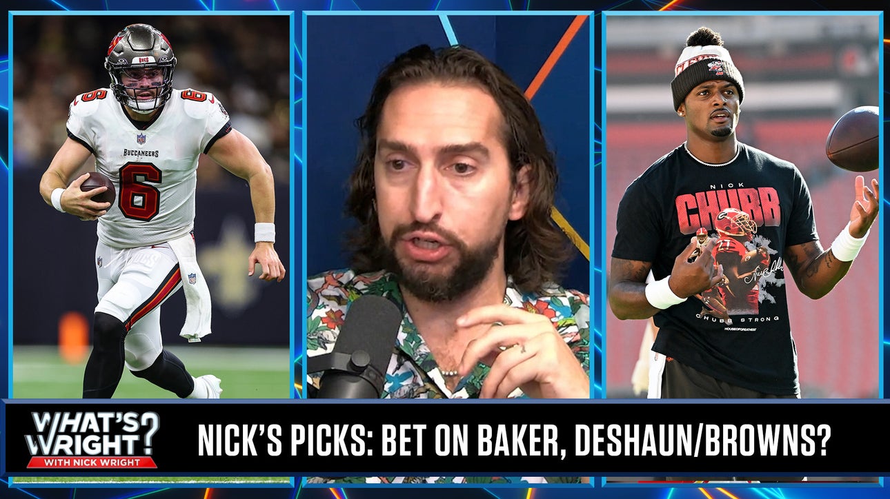 Nick's Picks: Can Baker pull an upset vs. Lions, Browns over 49ers in Week 6? | What's Wright?