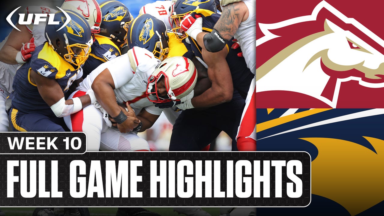 Birmingham Stallions vs. Memphis Showboats Highlights | United Football League
