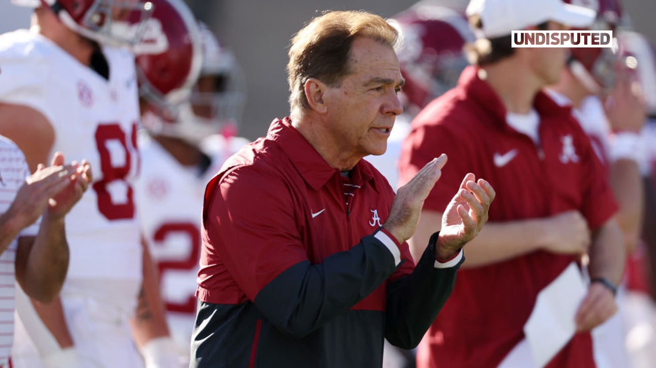 Nick Saban on retirement, CFB landscape: 'Maybe this doesn't work anymore' | Undisputed