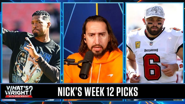 Nick's Picks: Browns (+3.5) cover in gritty AFC North battle, bet on Bucs (-5.5) | What's Wright?