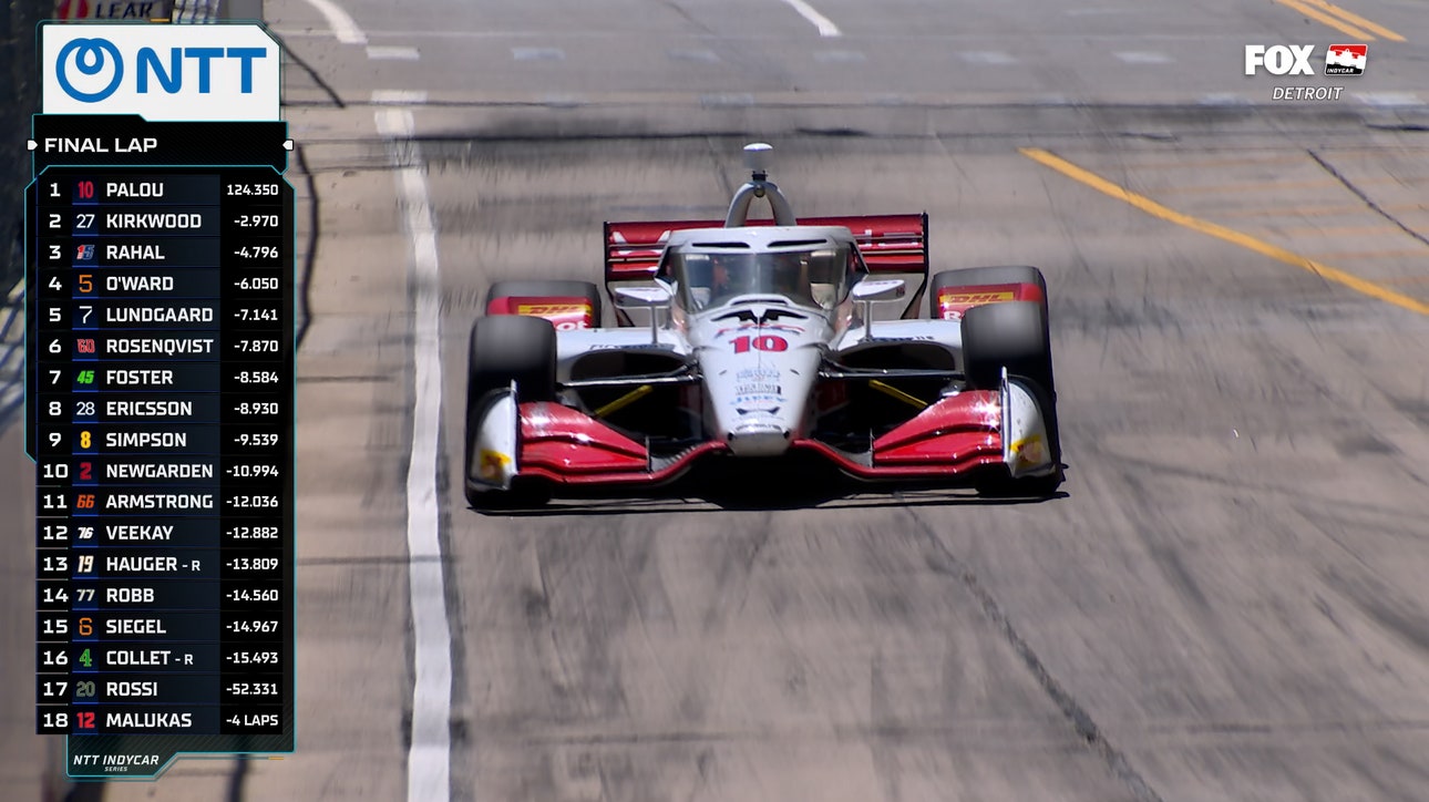 FINAL LAPS: Alex Palou bounces back and takes the checkered flag at Chevrolet Detroit Grand Prix 🏁 INDYCAR on FOX